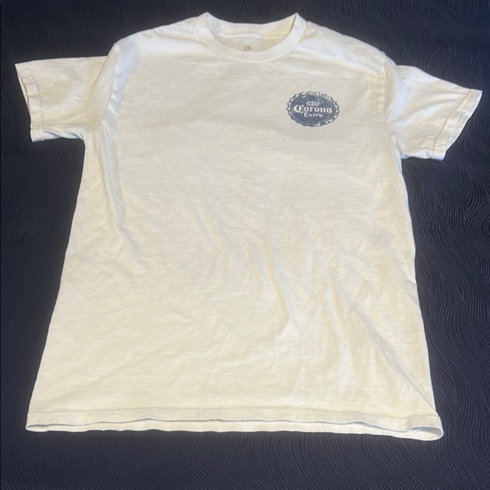 Corona White Short Sleeve Tee Timeless Comfort
